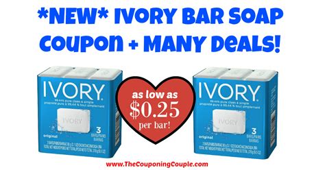 New Ivory Bar Soap Coupon Many Deals Ivory Bar Soap Bar Soap Soap