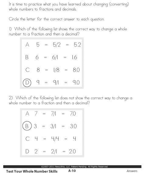 Rational Numbers 6th Grade Worksheet