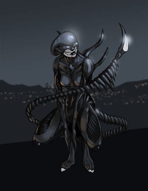 Xenogirl By General Sci On DeviantART Alien Queen Deviantart Sci