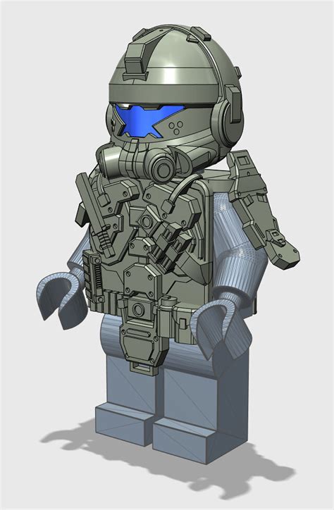 Imc Pilot With 3d Armor And Shoulders Decided To See If I  Flickr