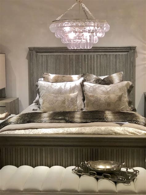 Serenade glamour panel bedroom set klaussner | furniture cart. Pin by marlene pena worters on Glamorous Bedrooms ...
