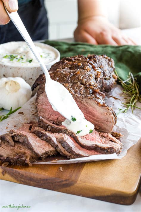 Beef tenderloin with a lovely crispy crust and soft inside made in your air fryer. Best Ever Easy Horseradish Sauce {Steakhouse Style} - The Busy Baker