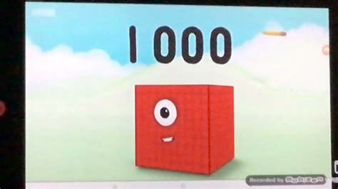 Numberblocks 1 10 100 1000 10000 100000 1000000 10000000