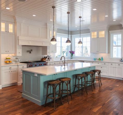 Consider painting your upper and lower cabinets different colors, or add chalkboard paint to one section of the wall for. Craig Veenker | House of Turquoise