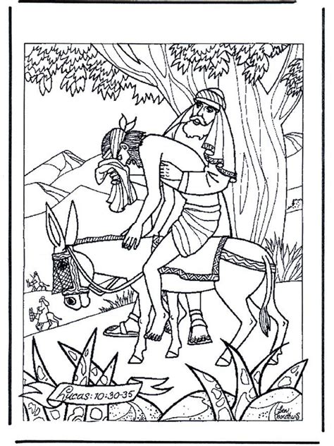 Good samaritan coloring page pdf. Parable Of The Good Samaritan For Kids - Coloring Home