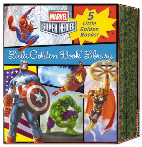 Marvel Super Heroes Hc 2016 Random House A Little Golden Book Library