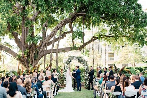 Miami Beach Botanical Garden Wedding Florida Garden Wedding Venues