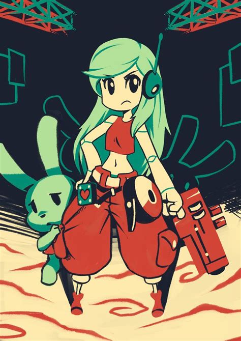 Curly Brace Cave Story Character Art Character Design