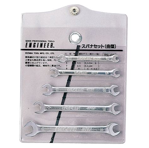 5 Piece Metric Mini Spanner Set Small Sizes 32mm 35mm 40mm 5