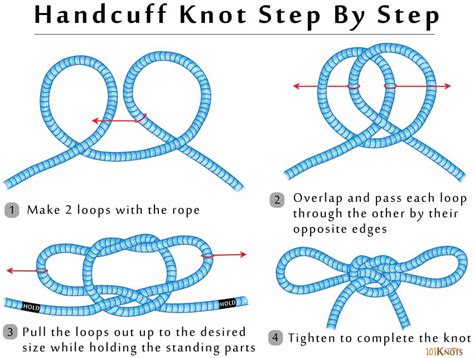 Handcuff Knot Tying Instructions