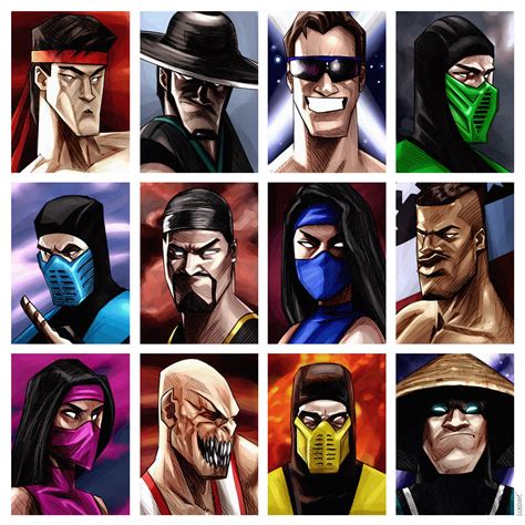 Evgeny Yurichev Mortal Kombat 2 Choose Your Character
