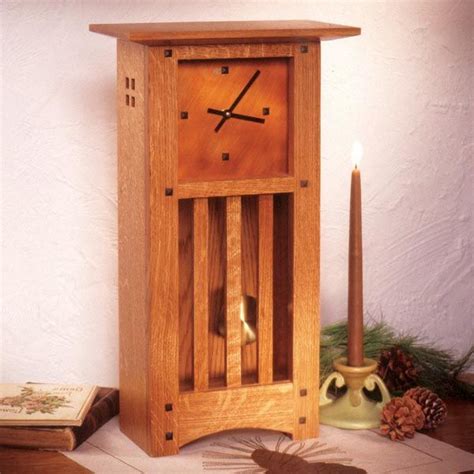 Greene And Greene Style Clock Woodworking Plan From Wood Magazine