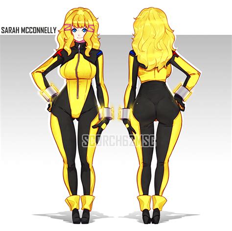 Mha Oc Sarah Mcconnelly Hero Costume By Scorch62msc On
