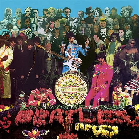 Photo Shoot For Sgt Pepper Album Cover ~ Vintage Everyday