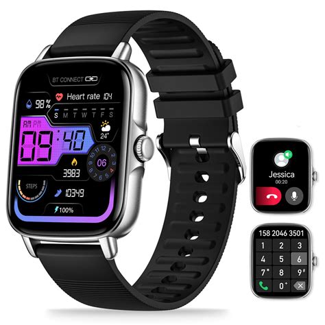 Eigiis Smart Watch For Men Women 1 69 Hd Bluetooth Phone Watch Make