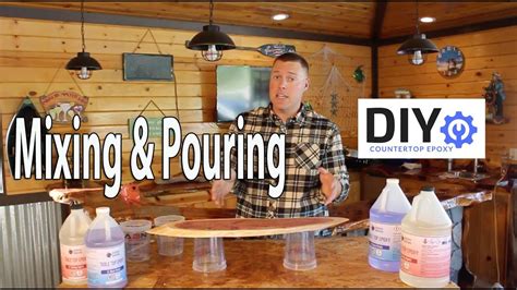 It's amazing how things can go 'south' even the pros sometimes mess up big time. Epoxy Countertops DIY Tutorial: How To Mix & Pour Bar Top ...