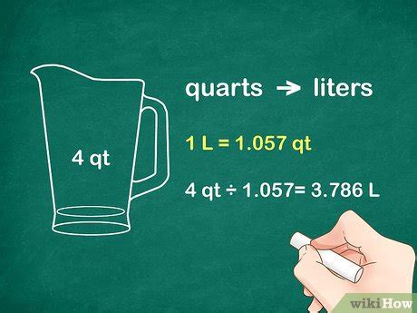 How Many Quarts In A Liter Measuring Expert