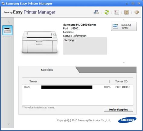 It also comes with easy printer manager software that makes it possible to set the unit up and monitor printing status just by accessing the software. Samsung ML-2160 Review Part 2 | Prasys' Blog