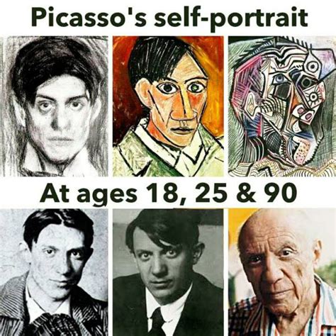 Self Portraits Of Pablo Picasso From Age 15 90 Moco Choco