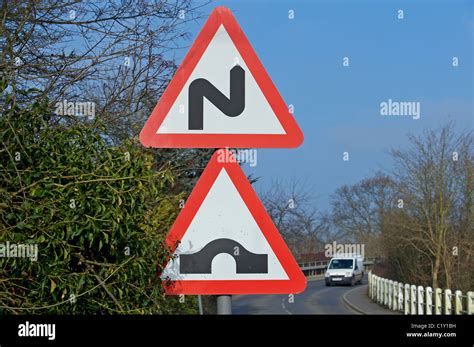 British Road Signs Stock Photo Alamy