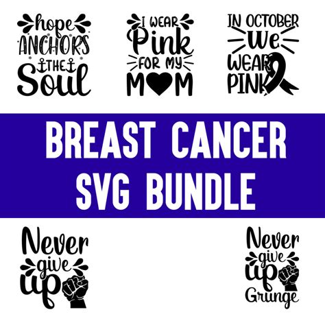 Breast Cancer Svg Bundle Masterbundles