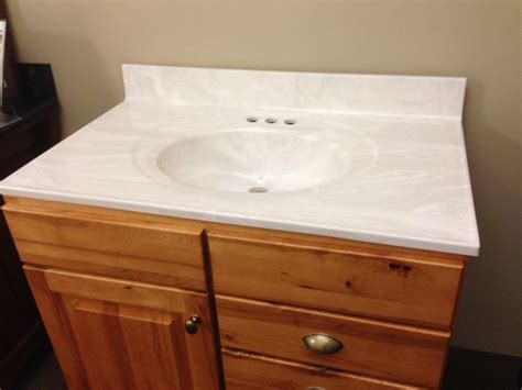 Offering a look similar to vanities with tops made of natural marble, cultured marble is a manufactured resin productat available a fraction of the. Cultured Marble Vanity Top on Clearance Now at Seigles ...