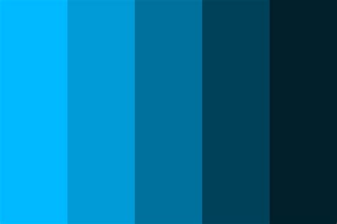 15 Blue Color Palette Inspirations With Names Hex Codes Inside