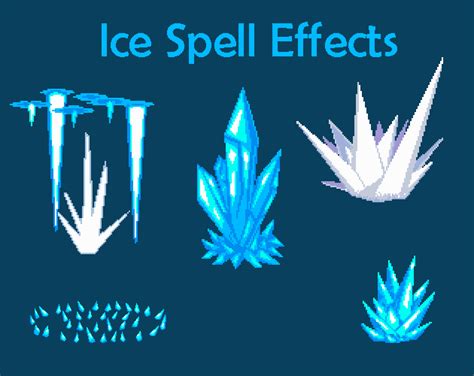 Ice Spell Effects By Creativekind