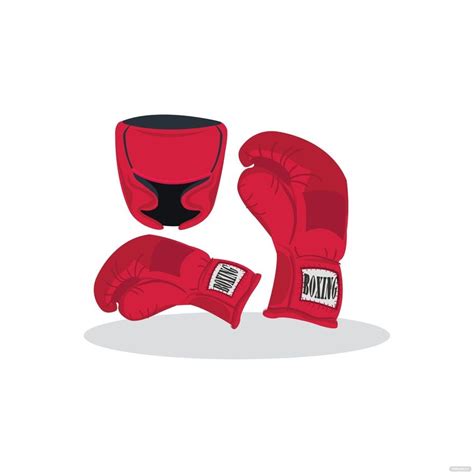 Boxing Gloves Vector In Illustrator  Svg Eps Png Download