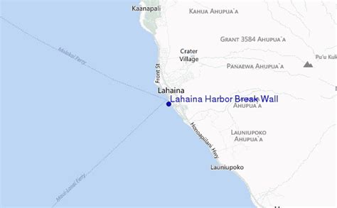 Lahaina Harbor Break Wall Surf Forecast And Surf Reports Haw Maui Usa