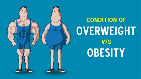 Condition Of Overweight Vs Obesity Youtube