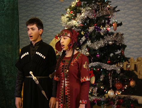 Friendship is the greatest virtue. Celebrating Christmas in Georgia