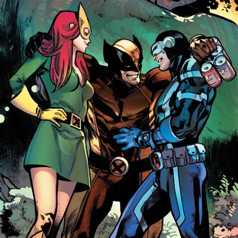 3 Or More Polyam Ships Of The Day — Jean Grey Logan And Scott Summers From X Men