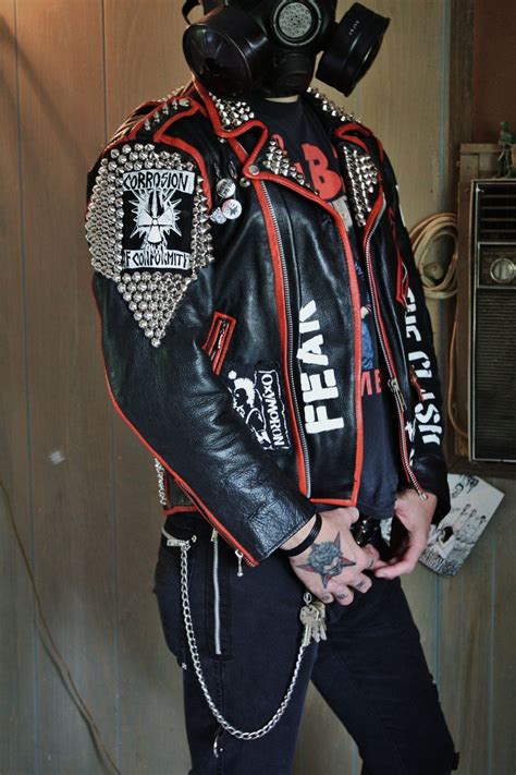 Pin By Blackleather Monster On Studs N Spikes Punk Jackets Punk