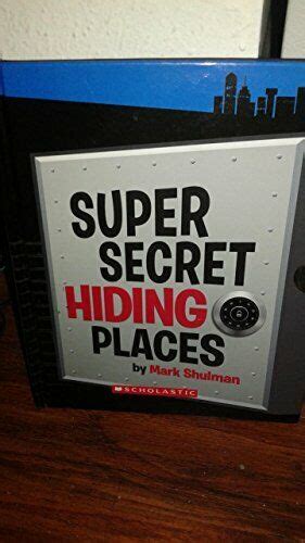 Super Secret Hiding Places 9780545470711 Ebay
