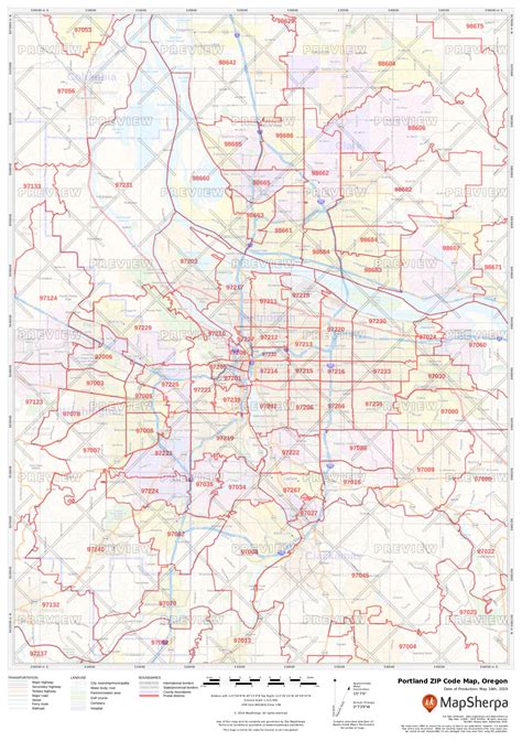 Portland Oregon Zip Code Map World Map