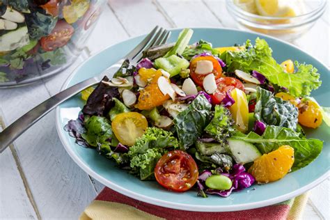 Ensalada De Lechuga Tomates Cherry Y Naranja Cocina Y Vino