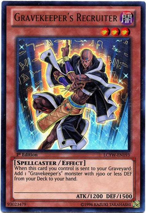 Yugioh Legendary Collection 3 Single Card Ultra Rare Gravekeepers