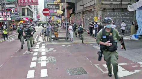 Hong Kong Police Detain Anti Government Demonstrators Cnn Video