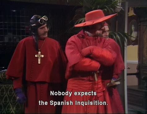 Spanish Inquisition Monty Python 
