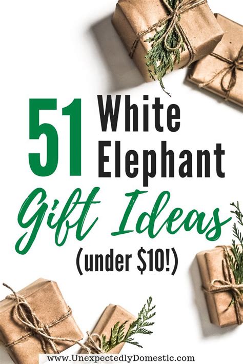 Funny gift exchange ideas under $10. 51 Cheap & Creative Gift Ideas Under $10 (that people ...