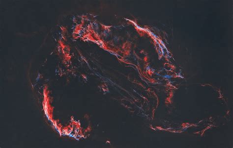 The Cygnus Loop The Veil Nebula Complex Astrophotography