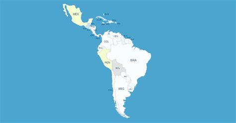 Interactive Map Of Latin America Wordpress Plugin