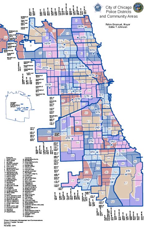Community Map Chicago Police Department