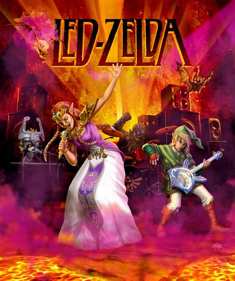 Loz The Legend Of Zeppelin Zelda
