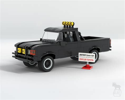 Lego Moc Back To The Future Toyota 4x4 Pickup Truck By Onebrickpony