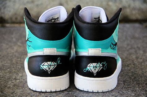 Air Jordan 1 Tiffany Gone Wild Custom Sneaker Bar Detroit