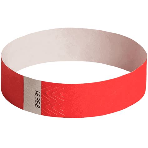 1 Tyvek Wristbands Solid Colors
