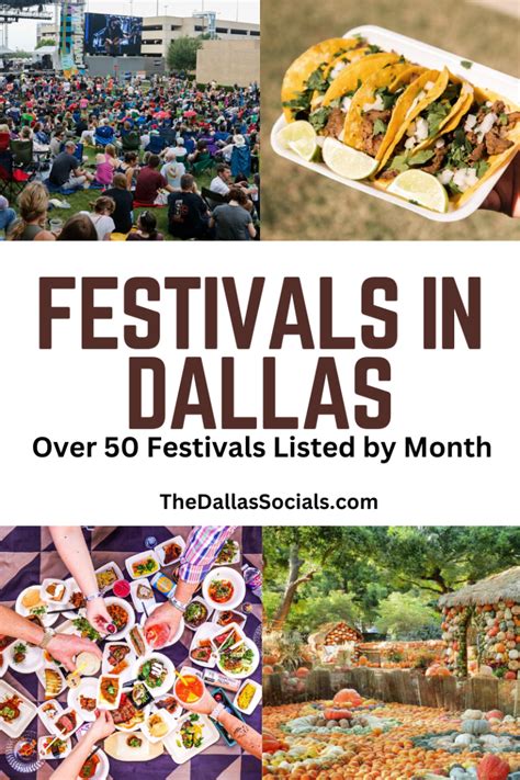 Guide To Dallas Festivals Dallas Socials