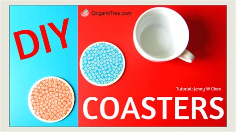 Diy Cork Coasters Mod Podge Diy Tile Coasters Nicabella